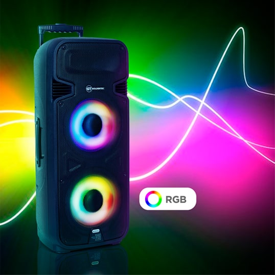 Caixa de Som Amplificada 500W RMS GT Power